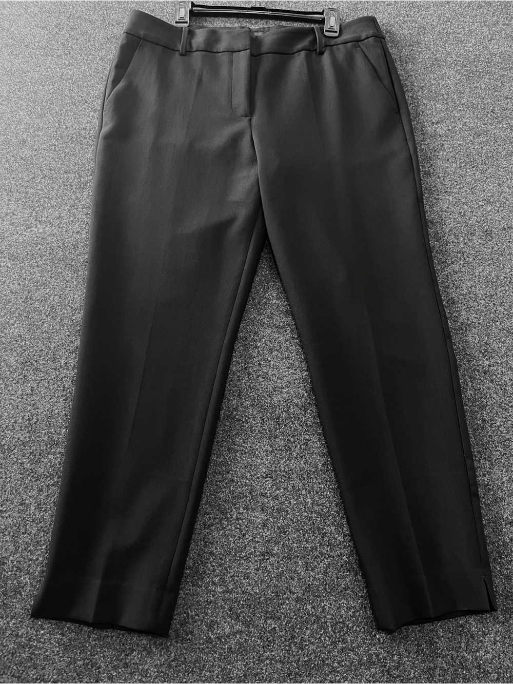 Talbots Black Cropped Dress Pants for Women